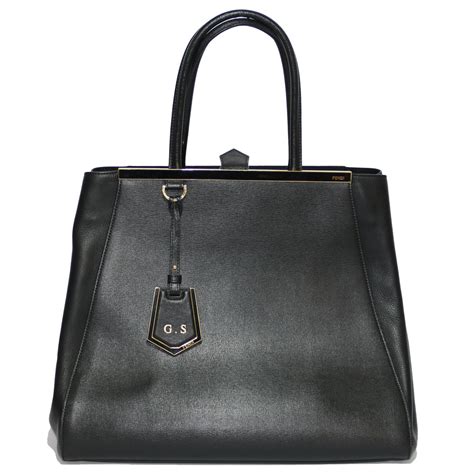 borsa fendi nera grande|borse fendi outlet online.